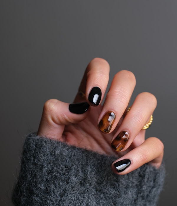 Beautiful manicured nails
